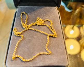 14kt gold chain