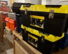 Tool boxes full