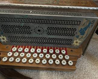 Antique accordion