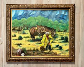 Western Painting by Hootie Wiese