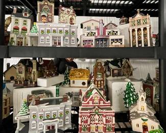Huge Department 56 Christmas Village Collection-some Vintage