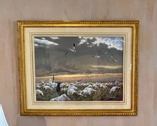 Herb Booth Original Painting “When You’re Right” 1983-Commissioned By Helyn & Bill Farris-We also have signed & numbered prints available by Herb Booth