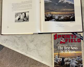 Herb Booth Book featuring the commissioned artwork.