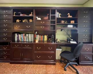 Office Sectional Furniture By Hekman Furniture -Nice quality office furniture!