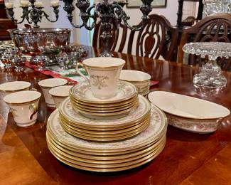 “Castle Garden” China Set by Lenox