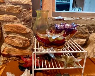 Art-glass Serving Dishes