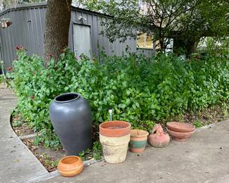 Planters of all sizes