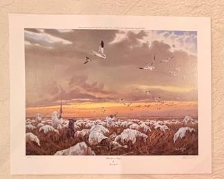 Herb Booth signed, numbered prints of “When You’re Right”. We have multiples.