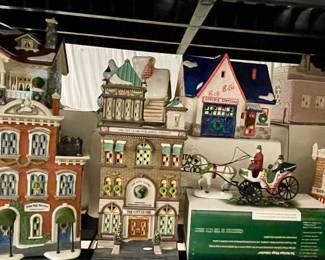 Huge Department 56 Christmas Village Collection-some Vintage