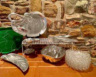 Pewter Serving Platters