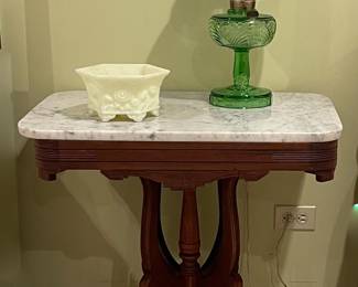 Victorian American Eastlake Lamp Table C. 1880