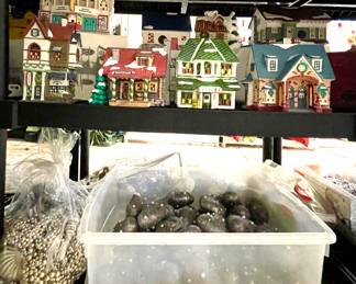 Huge Department 56 Christmas Village Collection-some Vintage
