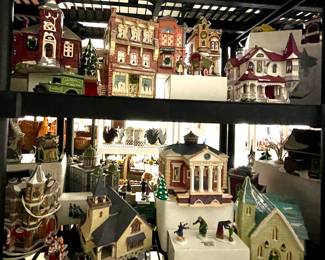 Huge Department 56 Christmas Village Collection-some Vintage