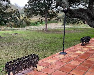 MCM Cast Iron Planter Boxes