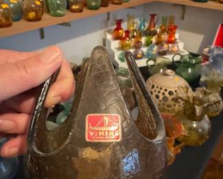 VIKING CRACKLE GLASS