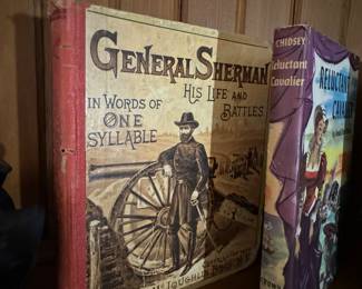 ANTIQUE GENERAL SHERMAN BOOK