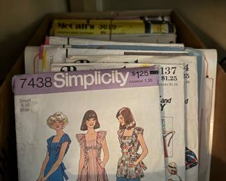 LOTS OF VINTAGE PATTERNS