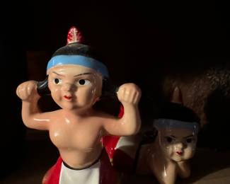 CUTE PAIR OF INDIANS