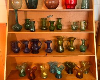 UNIQUE SLANTED BOOKCASE