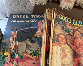 GOOD OLD DAYS AND UNCLE WIGGLY MAGAZINES