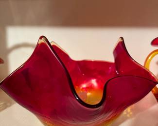 AMBERINA FLARED BOWL