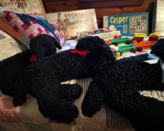 INCREDIBLE LITTLE LAMBS ALL HAND MADE WITH ACTUAL CURLY LAMB FUR