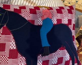 INCREDIBLE COWBOY DOWN FILLED PILLOW!