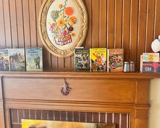 MORE CREWEL WORK, VINTAGE BOOKS