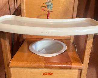 VINTAGE POTTY CHAIR