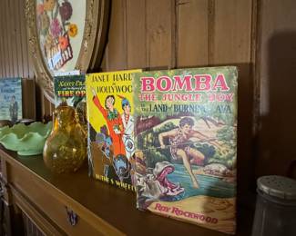 NICE SELECTION OF BOOKS WITH ORIGINAL DUST JACKETS