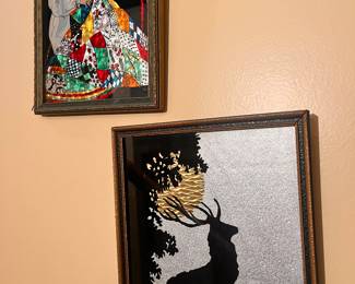 #RETRO#FOIL#PAINTING