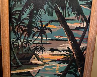 VINTAGE PAINT BY NUMBERS