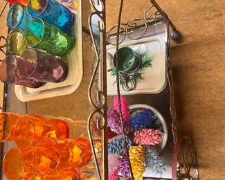 #RETRO#METALBARCART#GLASSES