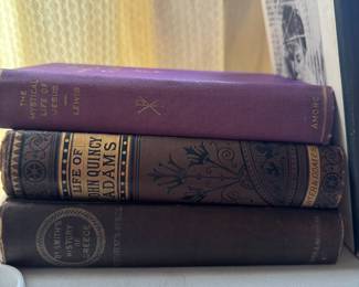 #ANTIQUEBOOKS#LIFE OF QUINCYADAMS#GILDED#