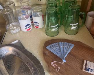 VINTAGE SODA GLASSES