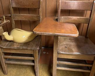 OLD SCHOOL DESKS