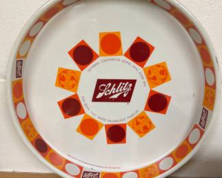 VINTAGE SHLITZ SERVING TRAY
