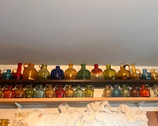 #CRACKLEGLASS#BLENKO#PILGRIM