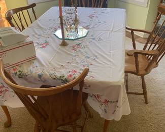 Dining Table / 5 Chairs $ 320.00