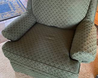 Upholstered Chair / Ottoman $ 120.00