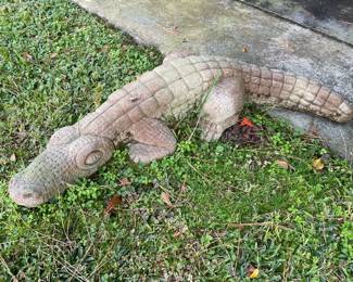 Concrete Alligator $ 68.00