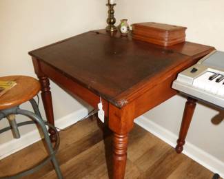 Antique Slant-Top  Plantation Desk