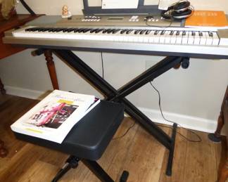 Yamaha Portable Grand with Bench (See Next Pic)