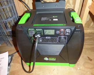 Nature's Generator with 2 Solar Panels (See Next 2 pics)  We have TWO of these