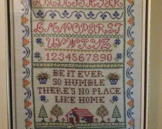 Antique Sampler