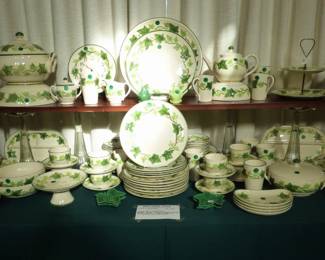LARGE Selection of Franciscan "Ivy" China