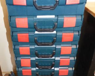 Bosch Case Set on Rolling Base