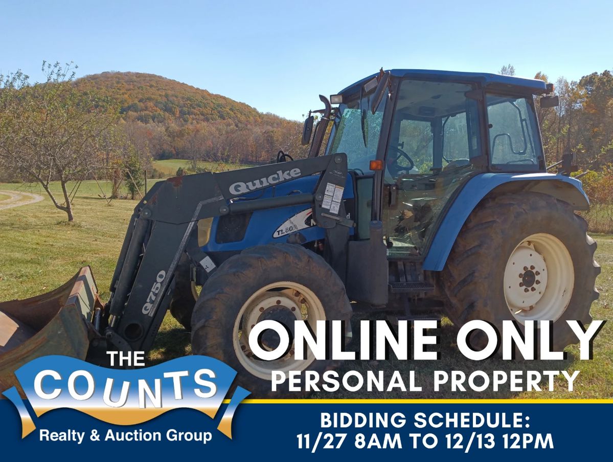 Online Only Personal Property ( Indered... starts on 11/15/2023