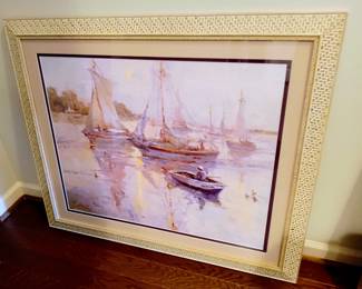 Large framed prints available throughout, at reasonable prices.