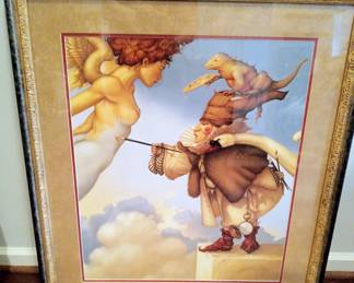 Unique framed fine prints